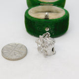 Sterling Silver Windmill Charm Pendant Vintage c1970