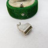 Sterling Silver Grand Piano Charm Pendant Vintage c1970