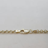 Sterling Silver Essential Belcher Chain 61cm/24" Length Contemporary c2000