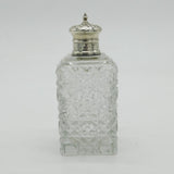 Edwardian Sterling Silver Topped Cut Glass Sugar Caster Antique 1906 London