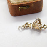 Sterling Silver Dancing Ballerina Charm Pendant Vintage c1970