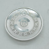 Victorian Sterling Silver Travelling Communion Paten Antique 1878 London