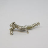 Sterling Silver Drunkard Charm Pendant Vintage c1970