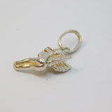 Sterling Silver Tinkerbell Style Fairy Charm Pendant Vintage c1970