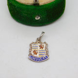 Sterling Silver Enamel Longleat Charm Pendant Vintage c1970