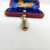 Sterling Silver Police Hat Charm Pendant Vintage c1970