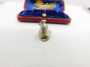 Sterling Silver Police Hat Charm Pendant Vintage c1970