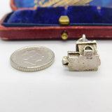 Sterling Silver Nuvo Openable Wedding Church Charm Pendant Vintage c1970