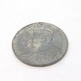 King George V Base Metal Coronation Commemorative Medal Antique 1911