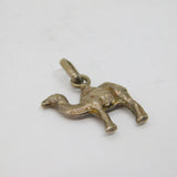 Sterling Silver Camel Charm Pendant Vintage c1970