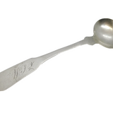 18th Century North American Pseudo-Irish Sterling Silver Mustard Spoon Antique