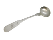 18th Century North American Pseudo-Irish Sterling Silver Mustard Spoon Antique