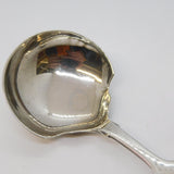 Victorian Sterling Silver Shaped Bowl Tea Caddy Spoon Antique 1851 London