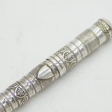 19th Century Dutch Sterling Silver Needle Case Etui Antique c1830s