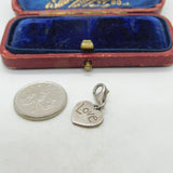 Sterling Silver Thomas Sabo Love Heart Charm Pendant Vintage c1970