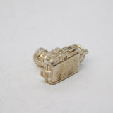 Sterling Silver Opening Couple in the Camera Charm Pendant Vintage c1970
