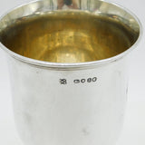 Victorian Sterling Silver 'IHS' Communion Chalice Antique 1859 London