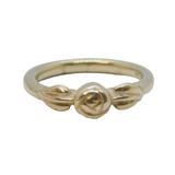 Sterling Silver Rennie Macintosh Style Rose Flower Ring Vintage c1990 Size N