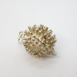 Sterling Silver Hedgehog Charm Pendant Vintage c1970s