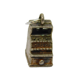 Sterling Silver Old Fashioned Till Cash Register Charm Vintage c1970