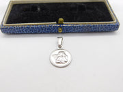 Sterling Silver Raphaels Cherub Charm Pendant Vintage c1970
