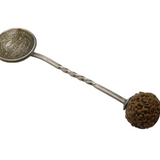 Australian Sterling Silver & Nut Form Souvenir Spoon Antique 1927 Art Deco