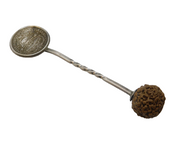 Australian Sterling Silver & Nut Form Souvenir Spoon Antique 1927 Art Deco