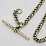 20th Century Silver Plated Albert Watch Chain Antique c1920s