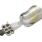 King George VI Coronation Celebration Tea Caddy Spoon Antique c1937
