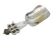 King George VI Coronation Celebration Tea Caddy Spoon Antique c1937