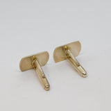 Pair Of Sterling Silver With Gold Ichthys Cufflinks Vintage c1990