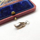 Sterling Silver Dutch Clog Charm Pendant Vintage c1970