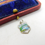 Sterling Silver and Enamel The Meetings Avoca Charm Pendant Vintage c1970