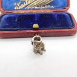 Sterling Silver Toby Jug Charm Pendant Vintage c1970