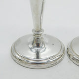 Pair of Sterling Silver Table Candlesticks Vintage 1982 Birmingham