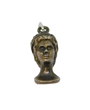 Sterling Silver Elizabeth II Silver Jubilee Charm Pendant Vintage c1977