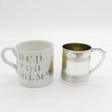 George III Sterling Silver Christening Mug Antique 1800 London