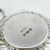Sterling Silver Floral Pattern Tastevin Wine Tasting Cup Vintage 1991 Birmingham