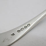 Victorian Sterling Silver Floral Sugar Caster Spoon Antique 1889 London