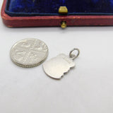 Sterling Silver & Enamel Bournemouth Charm Pendant Vintage c1970