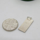 Sterling Silver Enamel Bermuda Charm Pendant Vintage c1970