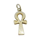 Sterling Silver Egyptian Ankh Pendant Vintage c1970s