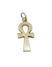 Sterling Silver Egyptian Ankh Pendant Vintage c1970s