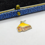 Sterling Silver & Colourful Enamel Cockington Forge Charm Vintage c1960