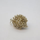 Sterling Silver Hedgehog Charm Pendant Vintage c1970s