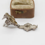 Sterling Silver Royal Wedding St Pauls Opening Charm Pendant Vintage 1981