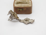 Sterling Silver Royal Wedding St Pauls Opening Charm Pendant Vintage 1981