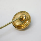 Victorian Rolled Gold & Enamel Horse Racing Interest Stick Pin AF Antique c1890