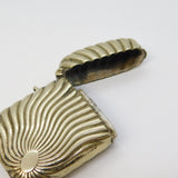 Victorian Silver Plated Swirl Pattern Vesta Case Antique c1880s