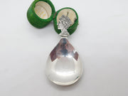Elizabeth II Sterling Silver Silver Jubilee Tea Caddy Spoon Vintage 1977